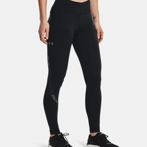 UNDER ARMOUR Empowered Tight COMPRESSION Blk High Rise Full Length Legging Small